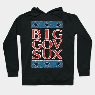 Big Gov Sux - Blue Hoodie